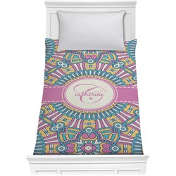 Bohemian Art Comforter - Twin XL (Personalized)