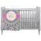 Bohemian Art Crib Comforter / Quilt (Personalized)