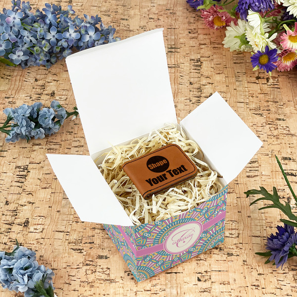 Bohemian Art Cubic Gift Box - In Context