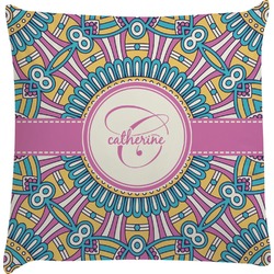 Bohemian Art Decorative Pillow Case (Personalized)