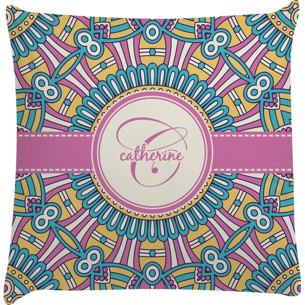 Custom Bohemian Art Decorative Pillow Case (Personalized)