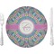 Bohemian Art 10" Glass Lunch / Dinner Plates - Single or Set (Personalized)
