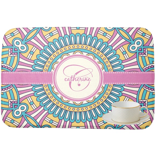 Bohemian Art Dish Drying Mat