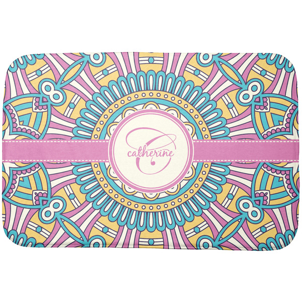 Custom Bohemian Art Dish Drying Mat (Personalized)