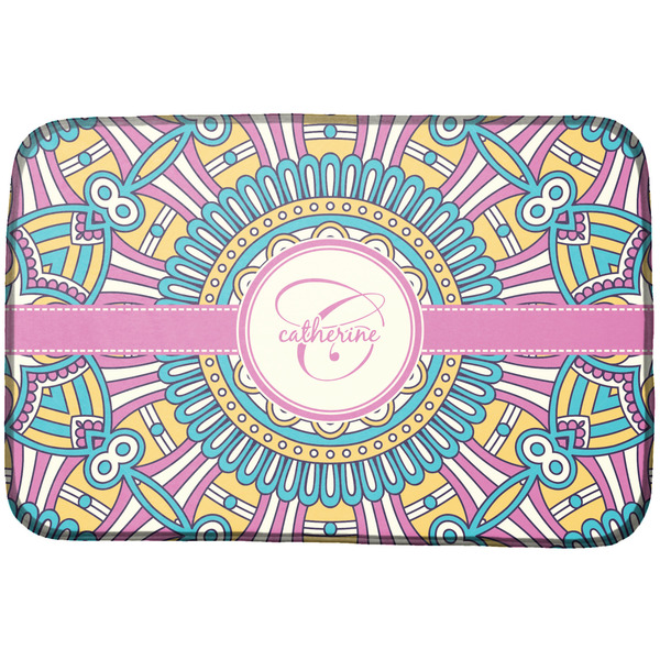 Custom Bohemian Art Dish Drying Mat (Personalized)