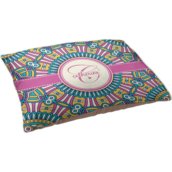 Bohemian Art Dog Bed - Large