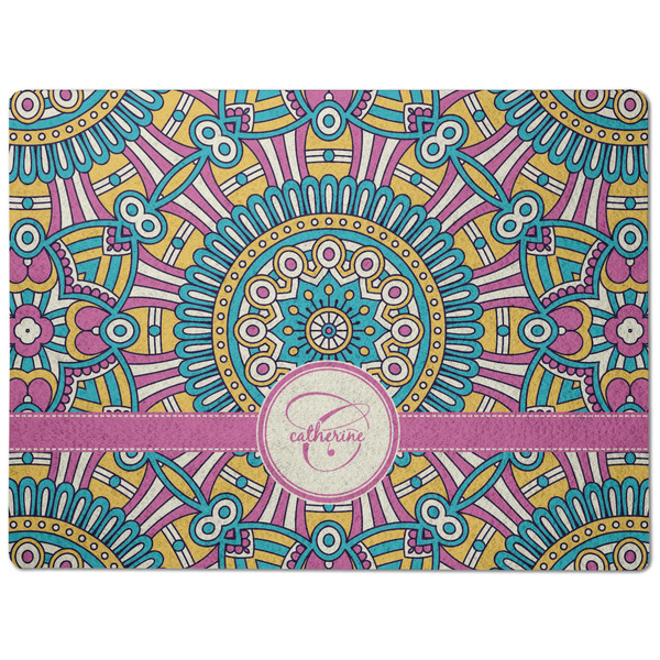 Bohemian Art Dog Food Mat - Medium without bowls