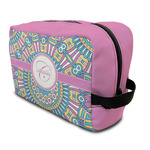 Bohemian Art Toiletry Bag / Dopp Kit (Personalized)