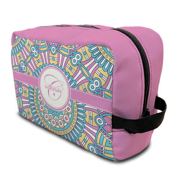 Custom Bohemian Art Toiletry Bag / Dopp Kit (Personalized)