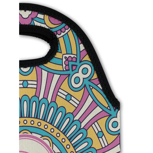 Bohemian Art Double Wine Tote - Detail 1 (new)