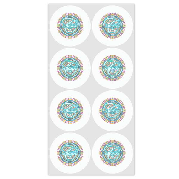 Bohemian Art Drink Topper - Medium - Set of 12