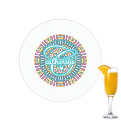 Bohemian Art Printed Drink Topper - 2.15" (Personalized)