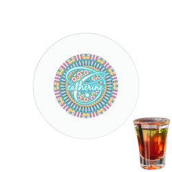 Bohemian Art Printed Drink Topper - 1.5" (Personalized)