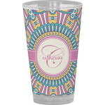 Bohemian Art Pint Glass - Full Color (Personalized)