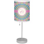 Bohemian Art 7" Drum Lamp with Shade (Personalized)
