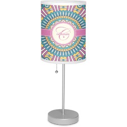 Bohemian Art Lamp with Drum Shade (Personalized)