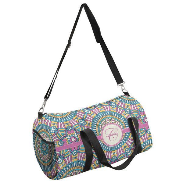 Custom Bohemian Art Duffel Bag (Personalized)