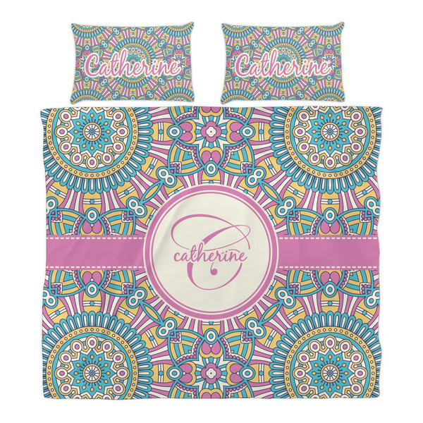 Bohemian Art Duvet Cover Set - King - Alt Approval