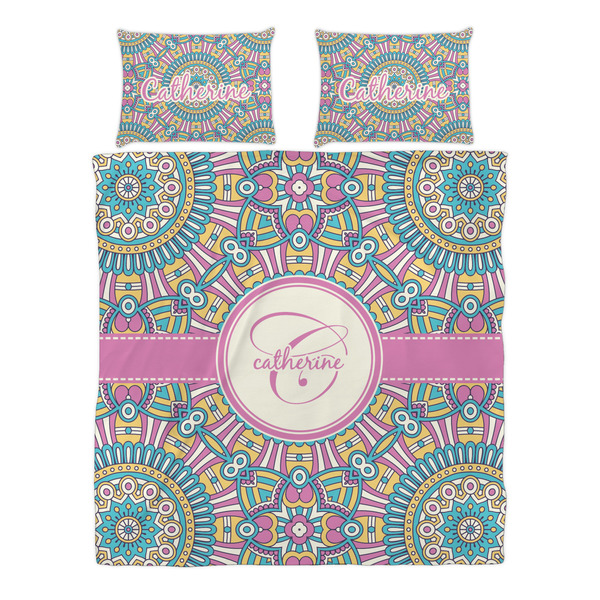 Bohemian Art Duvet cover Set - Queen - Alt Approval