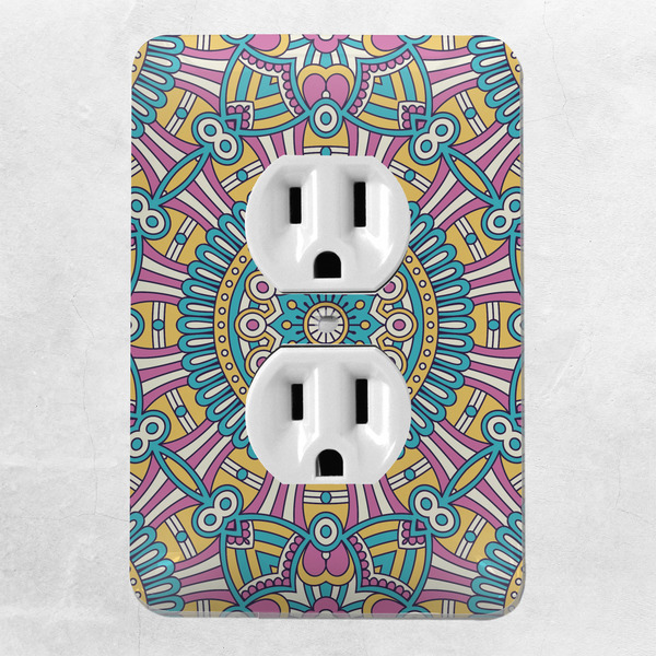 Bohemian Art Electric Outlet Plate - LIFESTYLE