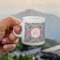 Bohemian Art Espresso Cup - 3oz LIFESTYLE (new hand)