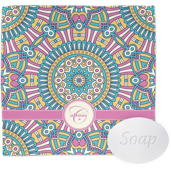 Bohemian Art Wash Cloth with soap