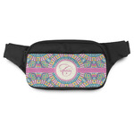 Bohemian Art Fanny Pack - Modern Style (Personalized)