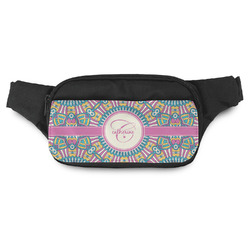 Bohemian Art Fanny Pack - Modern Style (Personalized)