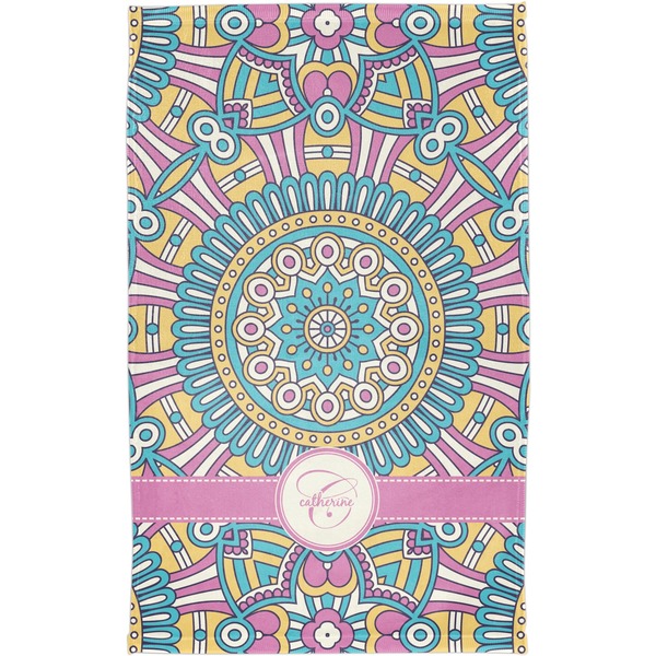 Bohemian Art Finger Tip Towel - Full View