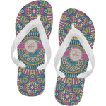 Bohemian Art Flip Flops (Personalized)