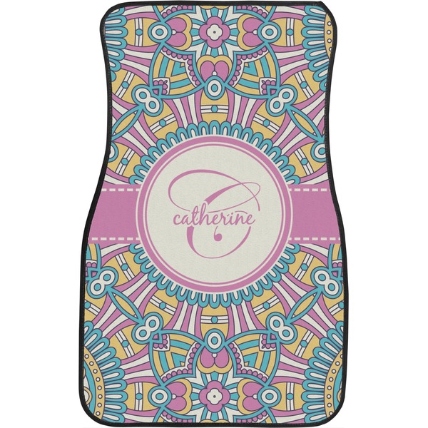 Bohemian Art Front Seat Car Mat