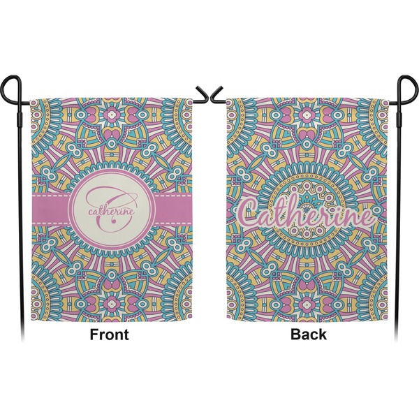 Bohemian Art Garden Flag - Double Sided Front and Back