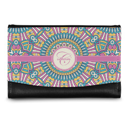 Bohemian Art Genuine Leather Women's Wallet - Small (Personalized)