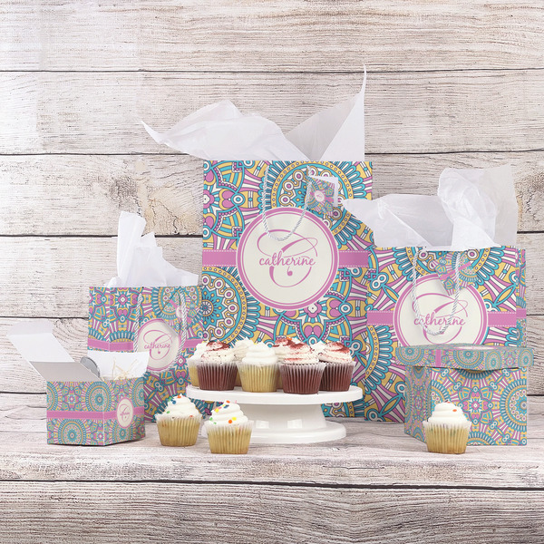 Bohemian Art Gift Bags - In Context