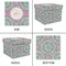 Bohemian Art Gift Boxes with Lid - Canvas Wrapped - X-Large - Approval