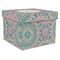 Bohemian Art Gift Boxes with Lid - Canvas Wrapped - XX-Large - Front/Main