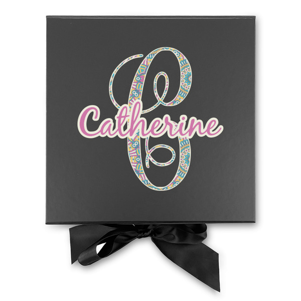 Bohemian Art Gift Boxes with Magnetic Lid - Black - Approval