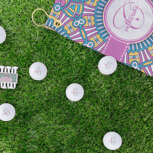 Bohemian Art Golf Balls - Generic - Set of 12 - LIFESTYLE