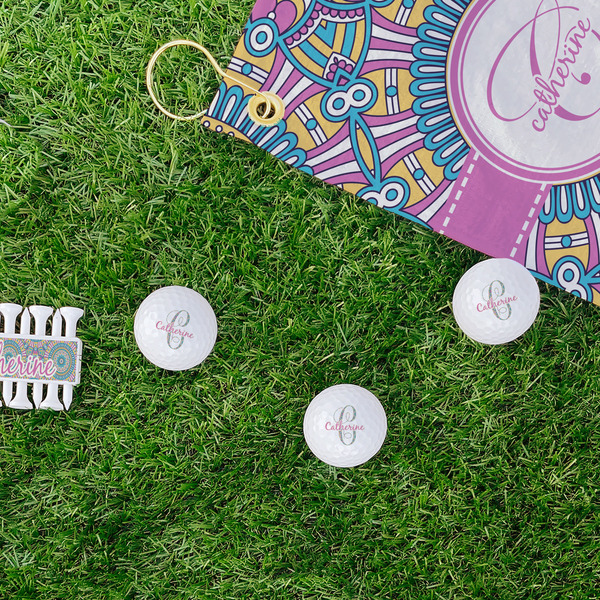 Bohemian Art Golf Balls - Generic - Set of 3 - LIFESTYLE