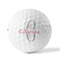 Bohemian Art Golf Balls - Titleist - Set of 3 - FRONT