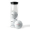 Bohemian Art Golf Balls - Titleist - Set of 3 - PACKAGING