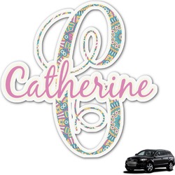 Bohemian Art Graphic Car Decal (Personalized)