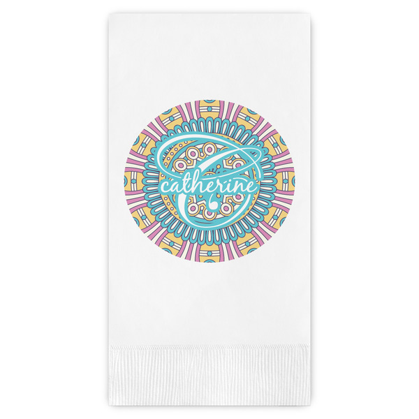 Custom Bohemian Art Guest Paper Towels - Full Color (Personalized)