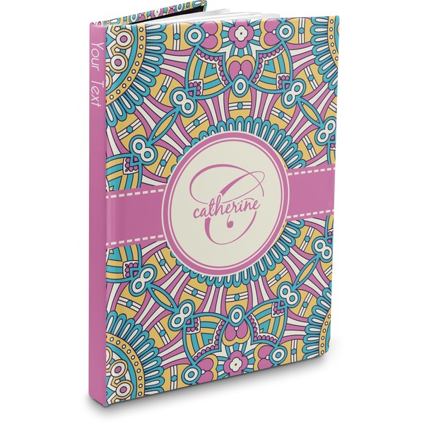 Custom Bohemian Art Hardbound Journal - 5.75" x 8" (Personalized)