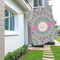 Bohemian Art House Flags - Double Sided - LIFESTYLE