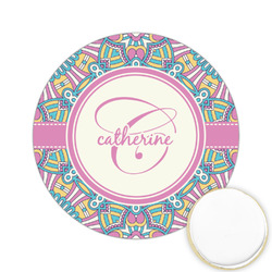 Bohemian Art Printed Cookie Topper - 2.15" (Personalized)