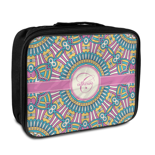 Custom Bohemian Art Insulated Lunch Bag (Personalized)