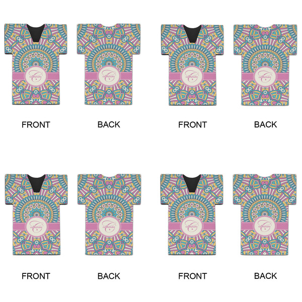 Bohemian Art Jersey Bottle Cooler - Set of 4 - APPROVAL