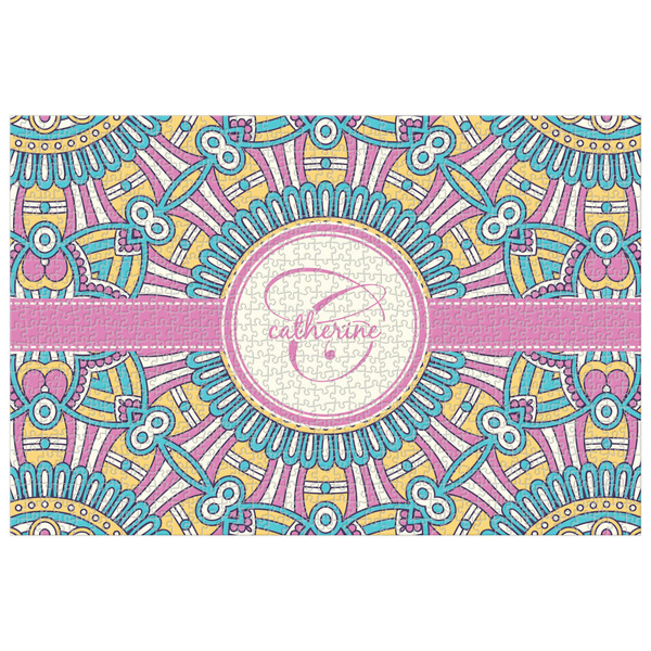 Custom Bohemian Art Jigsaw Puzzle - 1000-piece (Personalized)