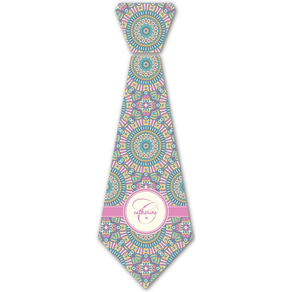 Custom Bohemian Art Iron On Tie (Personalized)